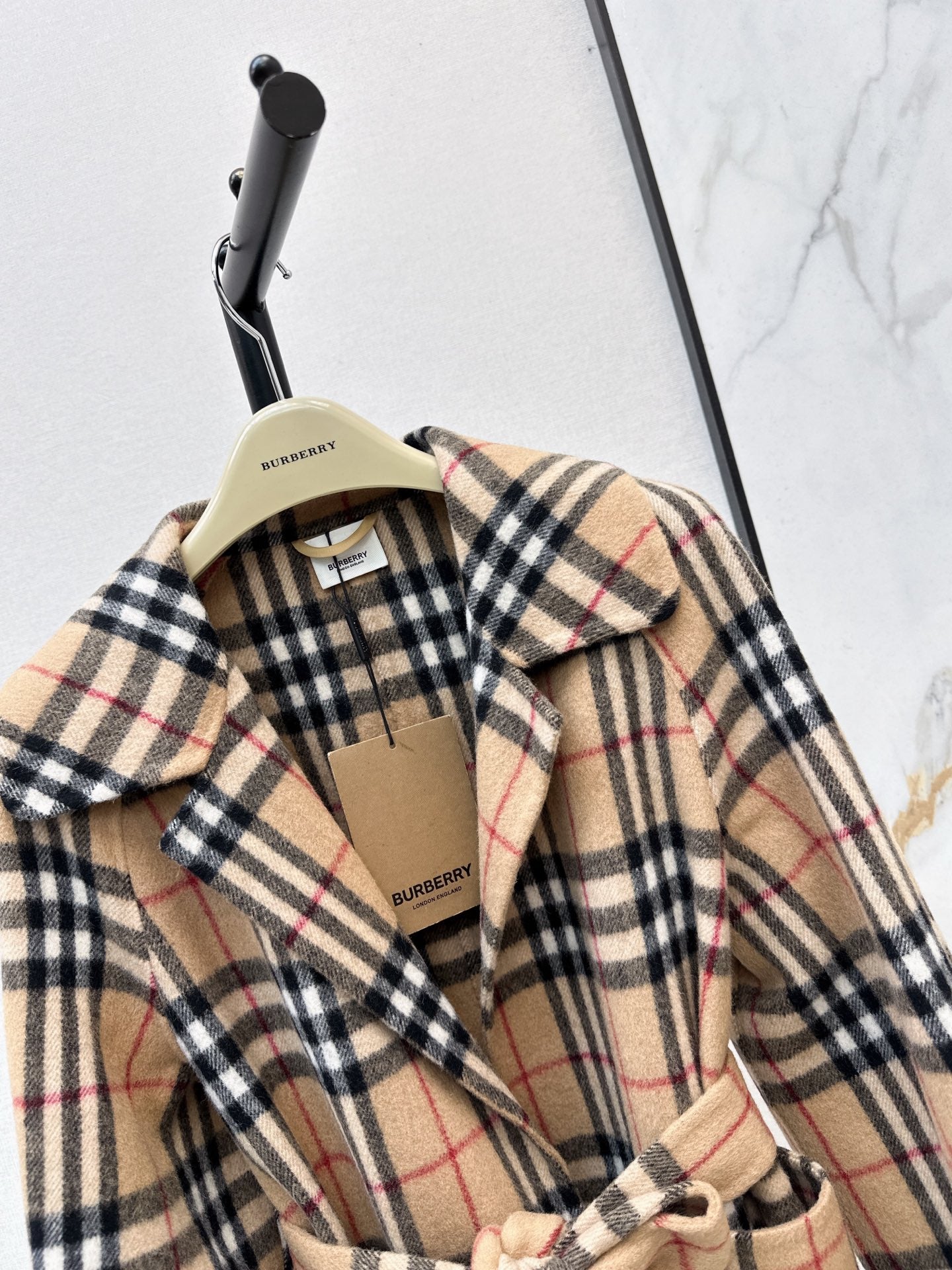 Burberry/26Ss Autumn/Winter Latest Lapel Coat