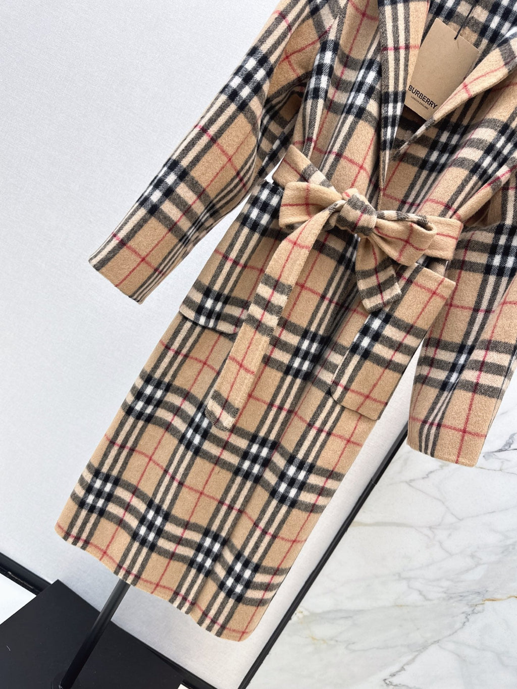 Burberry/26Ss Autumn/Winter Latest Lapel Coat