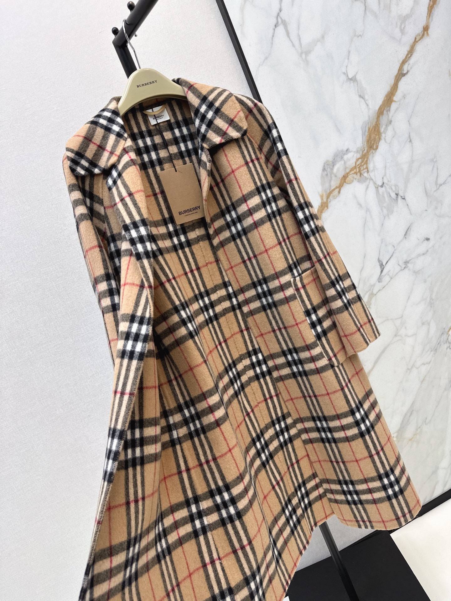 Burberry/26Ss Autumn/Winter Latest Lapel Coat