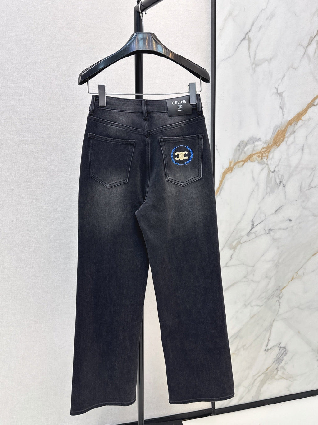 Celine/26 Early Fall Latest Straight-Leg Jeans