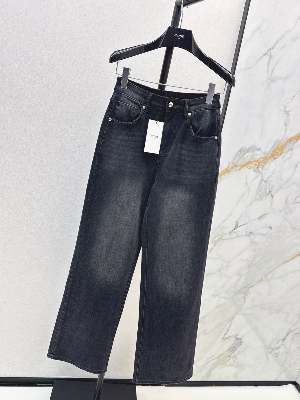 Celine/26 Early Fall Latest Straight-Leg Jeans