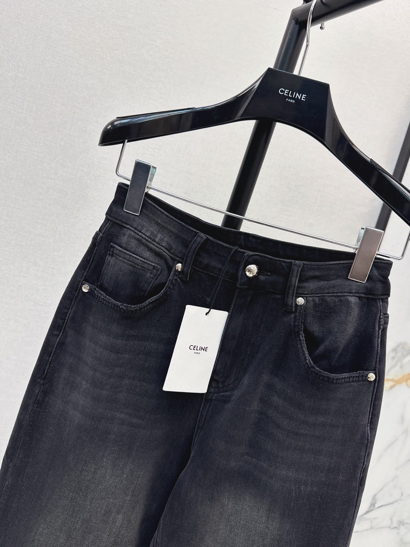 Celine/26 Early Fall Latest Straight-Leg Jeans