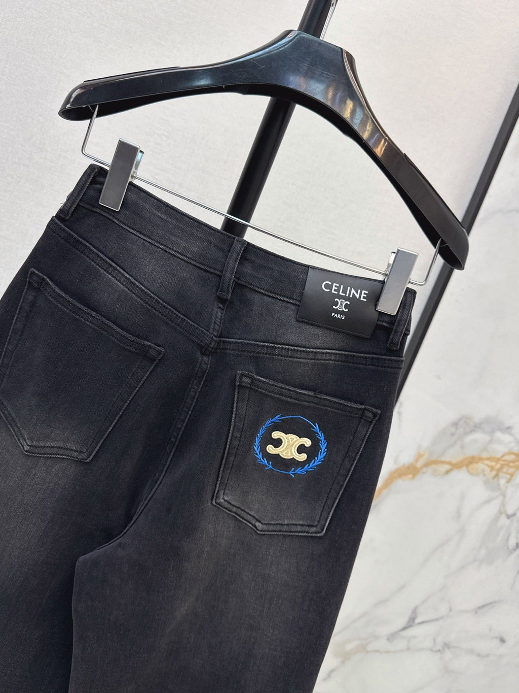 Celine/26 Early Fall Latest Straight-Leg Jeans