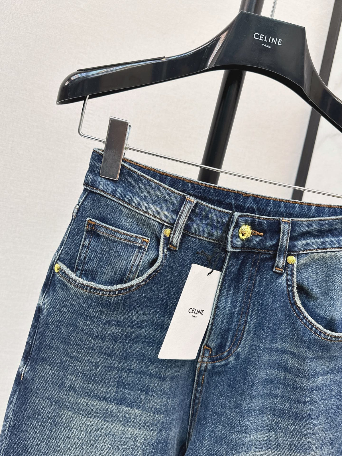 Celine/26 Early Fall Latest Straight-Leg Jeans