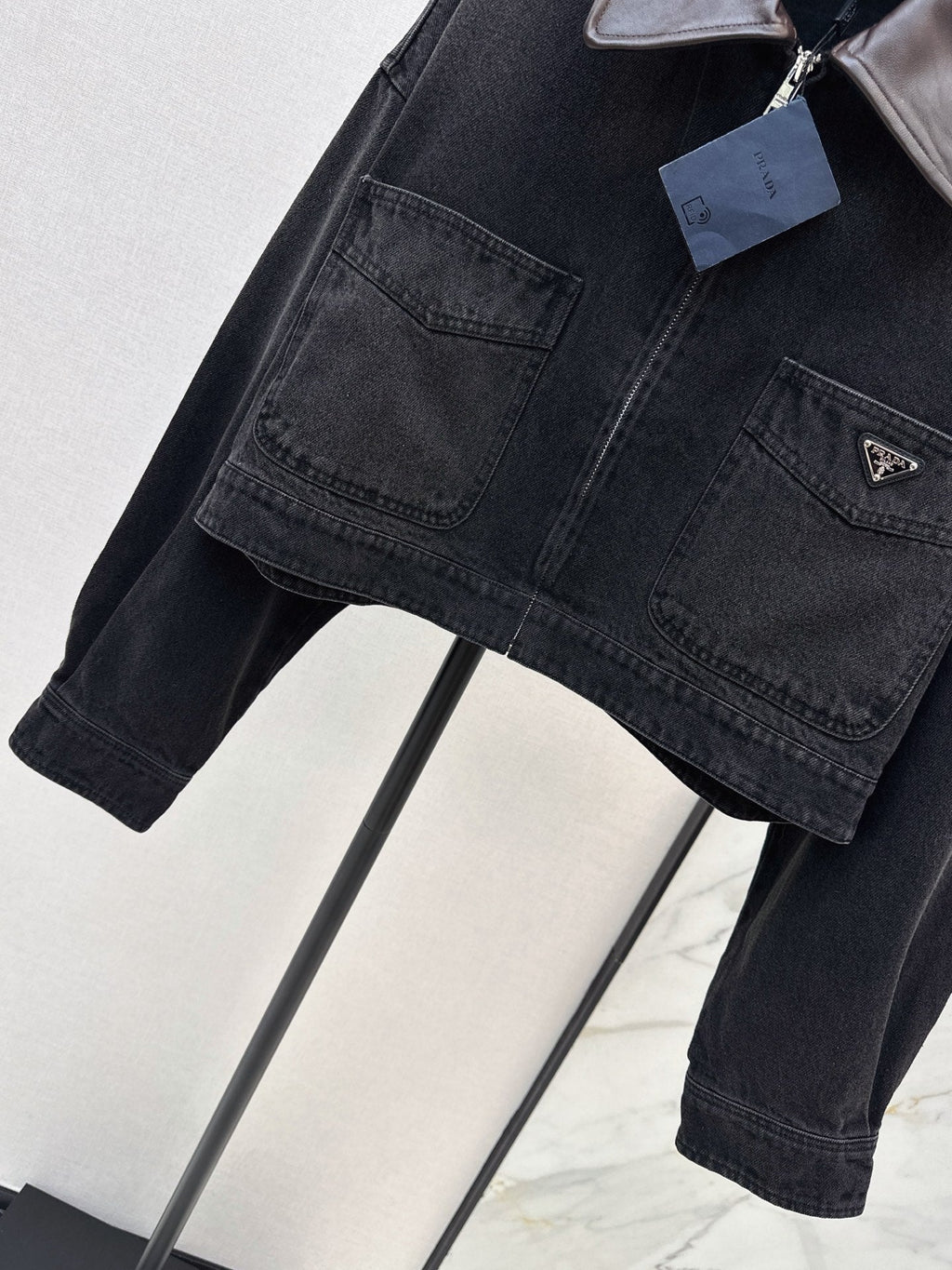 Prada/26 Early Autumn New Lapel Denim Jacket