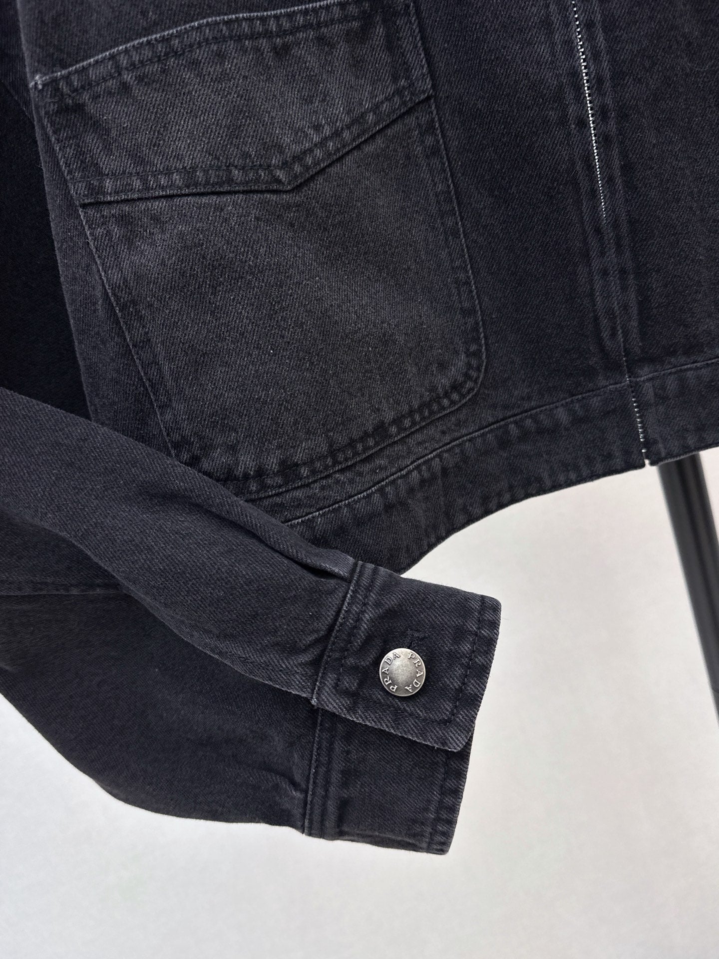 Prada/26 Early Autumn New Lapel Denim Jacket