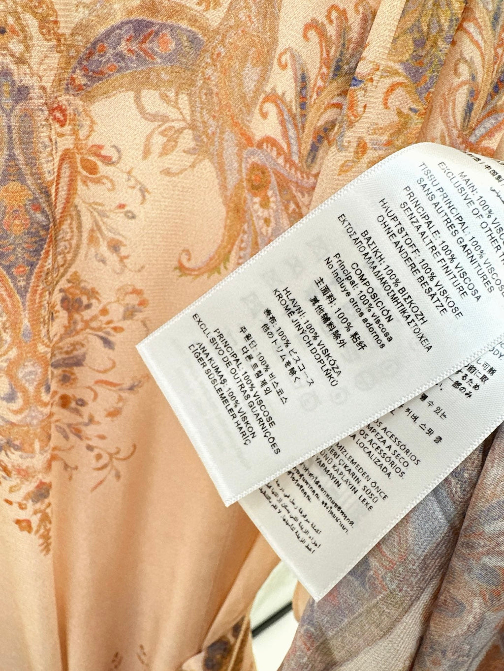 zimmermann/26 Early Autumn Latest Vacation-Style Elegant Long Dress