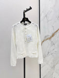 Chanel/26 Early Autumn Latest Hollow-Out Long-Sleeve Knit Sweater