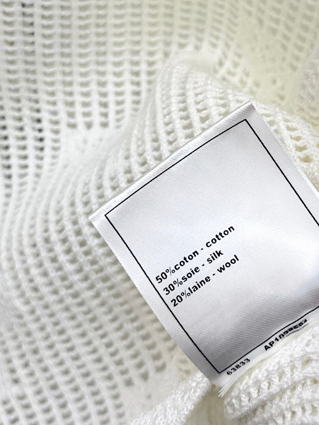 Chanel/26 Early Autumn Latest Hollow-Out Long-Sleeve Knit Sweater