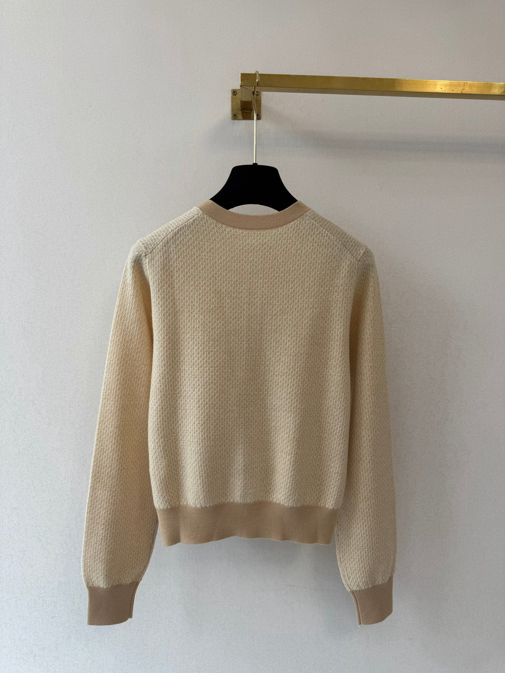 LORO PIANA/26 Round Neck Long Sleeve Cardigan