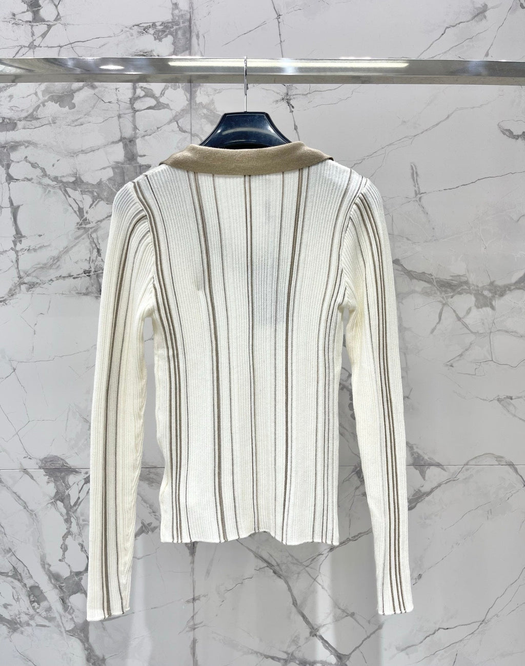 Yves Saint Laurent/26 New Kids' Colorblock Two-in-One Collar Knit Sweater