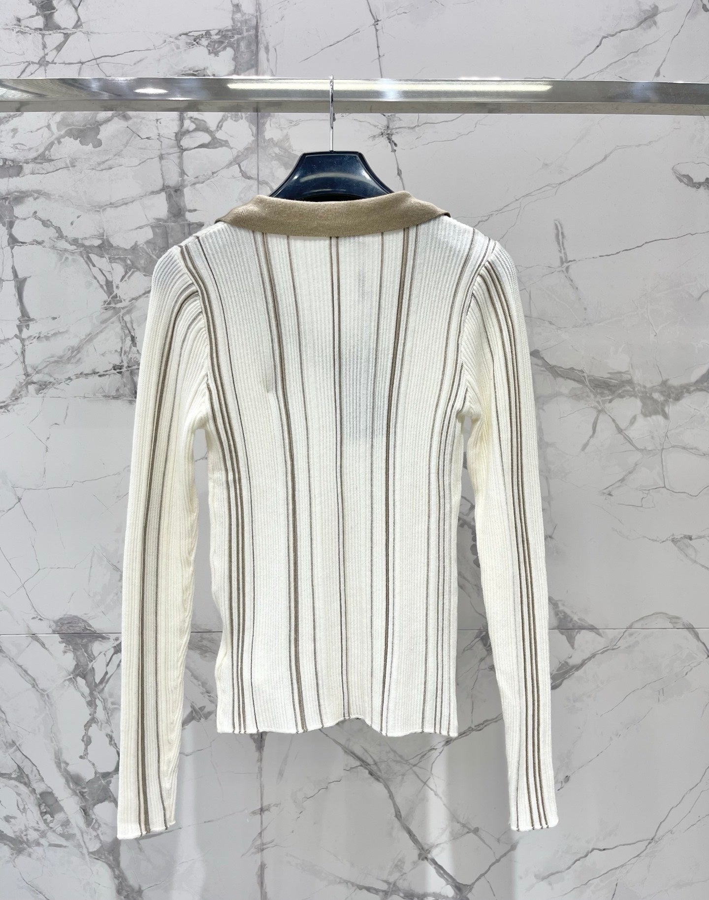 Yves Saint Laurent/26 New Kids' Colorblock Two-in-One Collar Knit Sweater