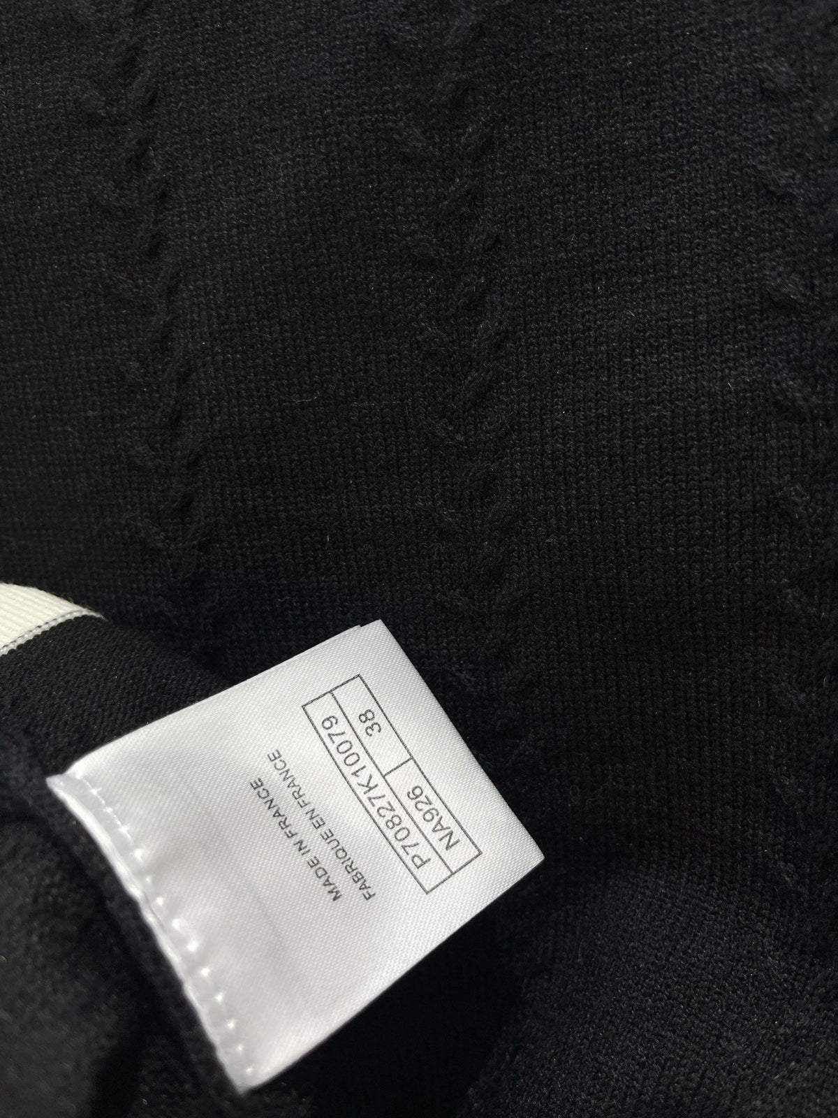 chanel/26 New Jacquard V-Neck Knit Cardigan