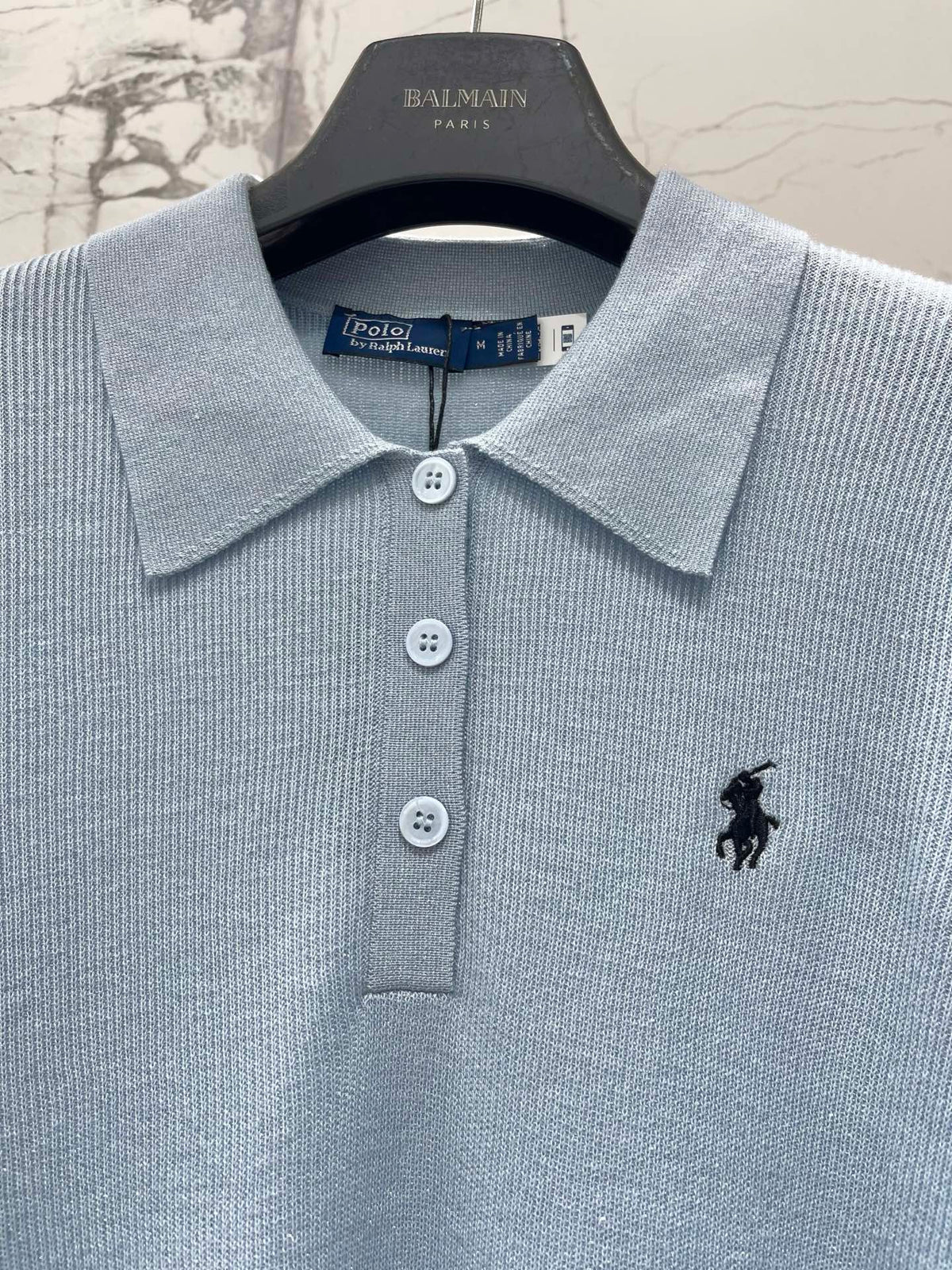 Ralph Lauren / 26 New Polo Collar Embroidered Pony Knit Short Sleeve