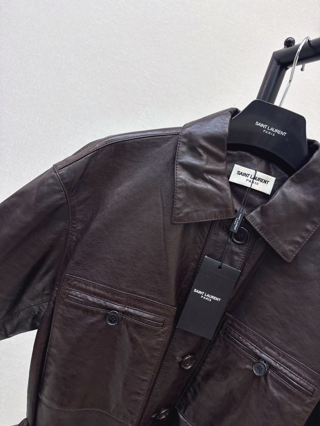Yves Saint Laurent/26 Latest Retro Leather Jacket