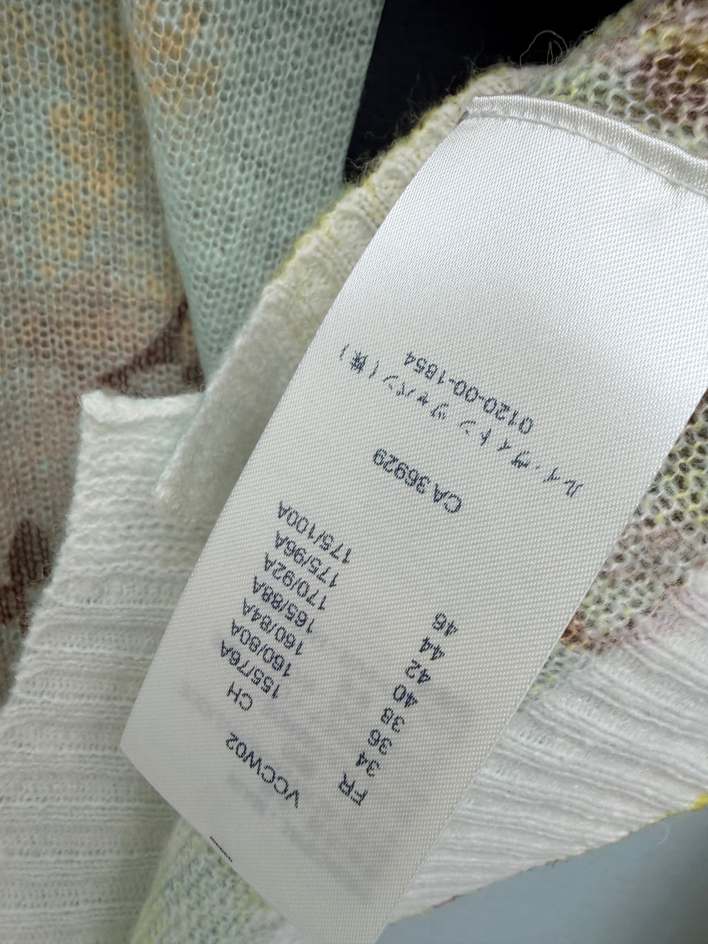 Louis Vuitton/26 New Watercolor Gradient Monogram Cardigan