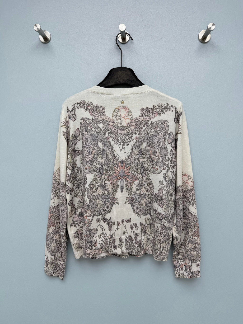 Dior/New Sordat Butterfly Knit Cardigan