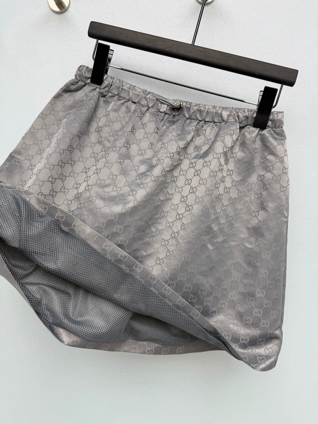 Gucci/New Dark Jacquard A-Line Mini Skirt