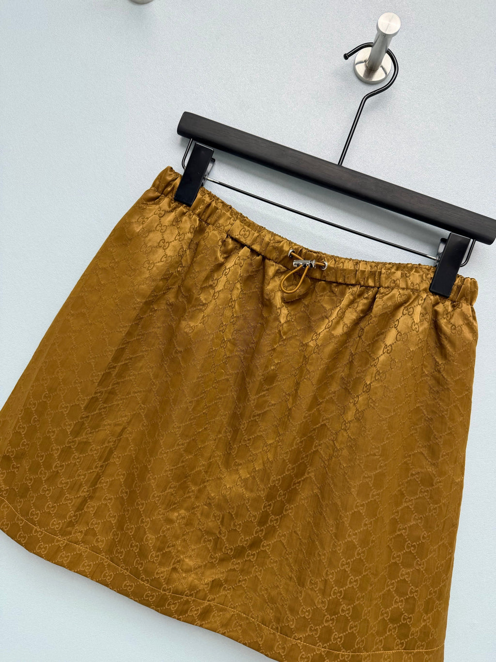 Gucci/New Dark Jacquard A-Line Mini Skirt