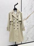 Dior/Early Autumn Latest Khaki Long Trench Coat