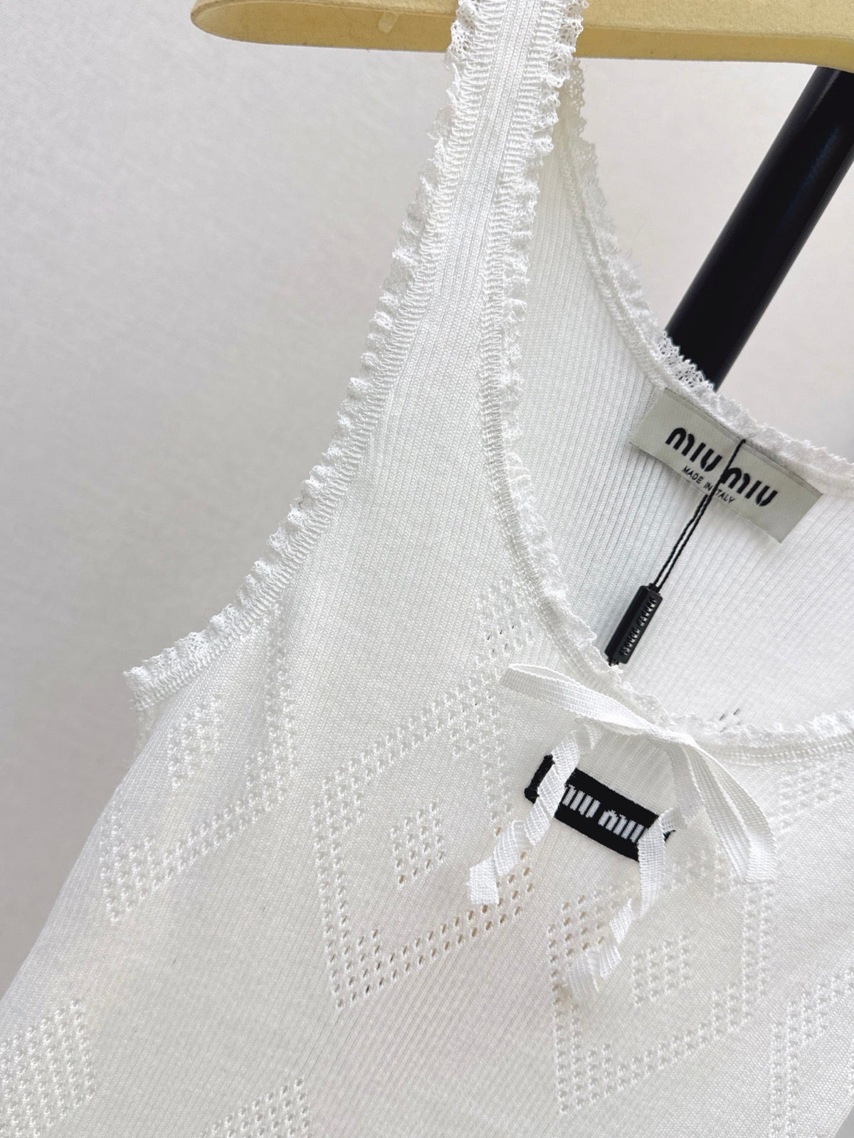 MiuMiu/26 Early Autumn Latest Sweet Girl Favorite Mini Vest