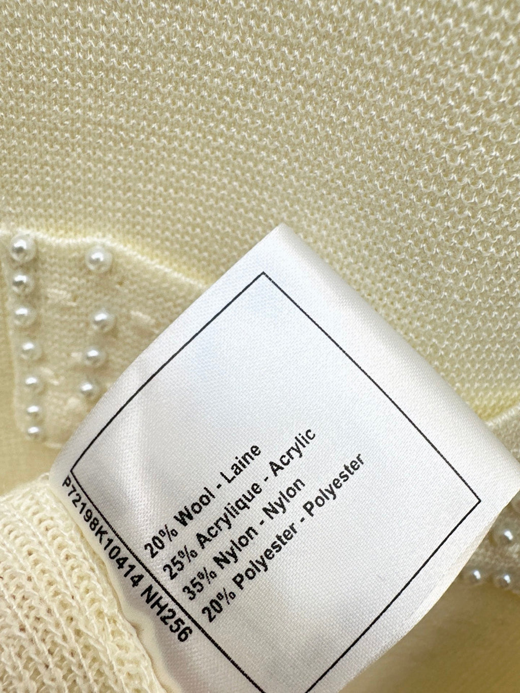 Chanel / 26 Early Autumn Latest Heavy Beaded Sleeveless Knit Dress
