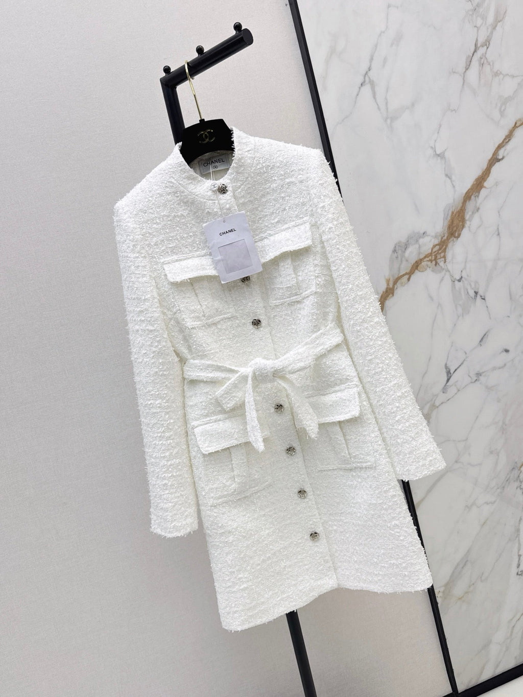Chanel / New Mid-Length Stand Collar Coat