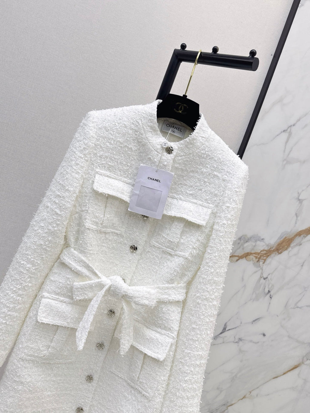 Chanel / New Mid-Length Stand Collar Coat