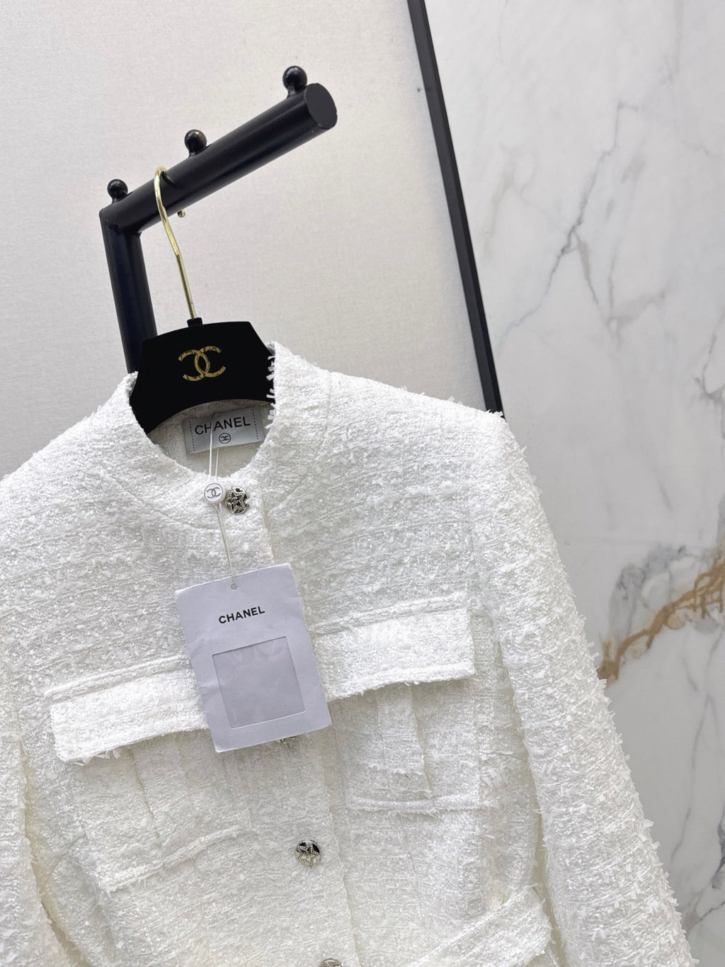 Chanel / New Mid-Length Stand Collar Coat