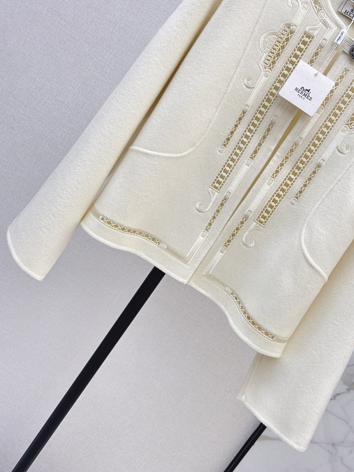 Hermès / 26 Fall-Winter Latest Double-Faced Wool Coat