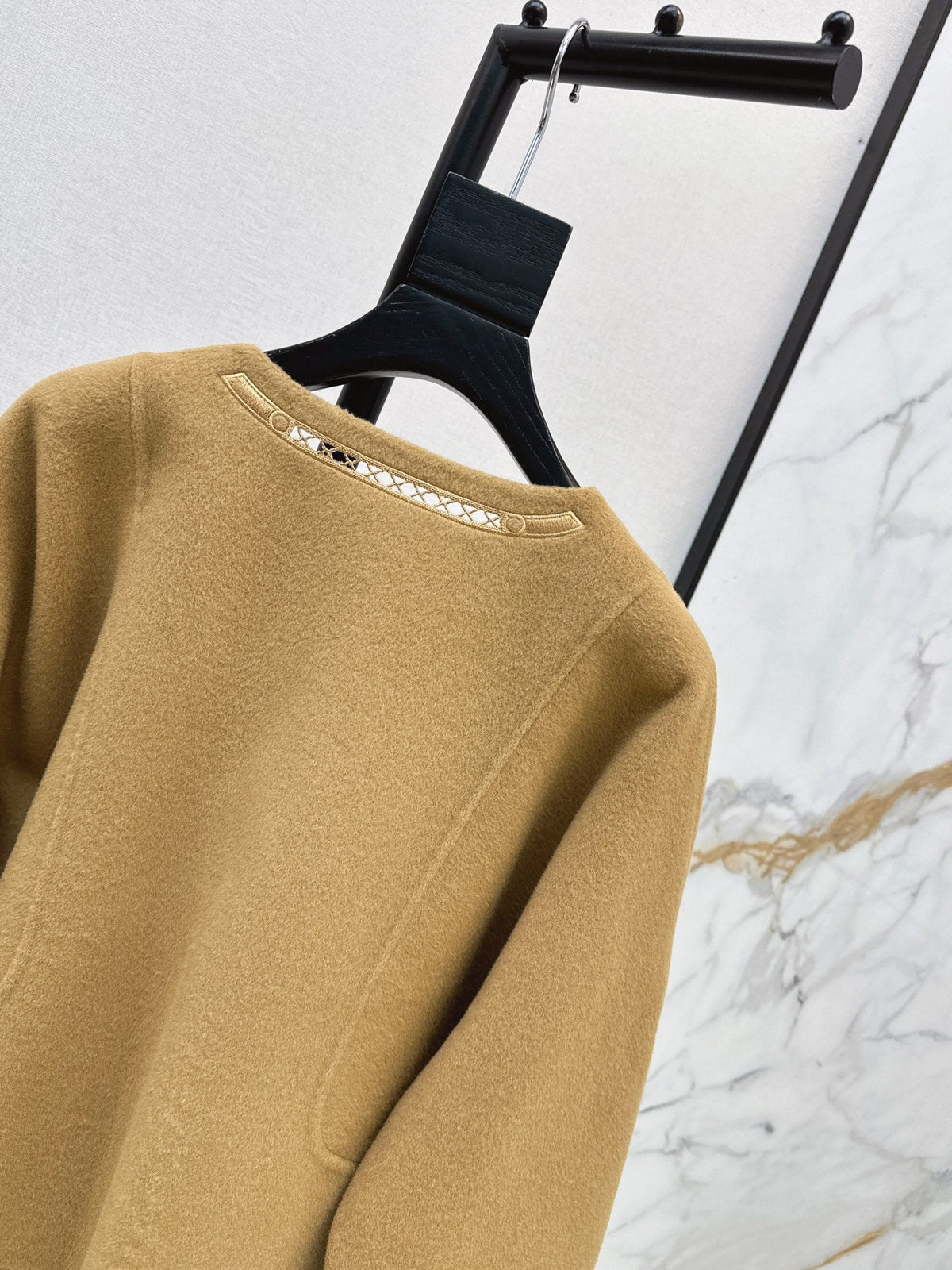Hermès / 26 Fall-Winter Latest Double-Faced Wool Coat