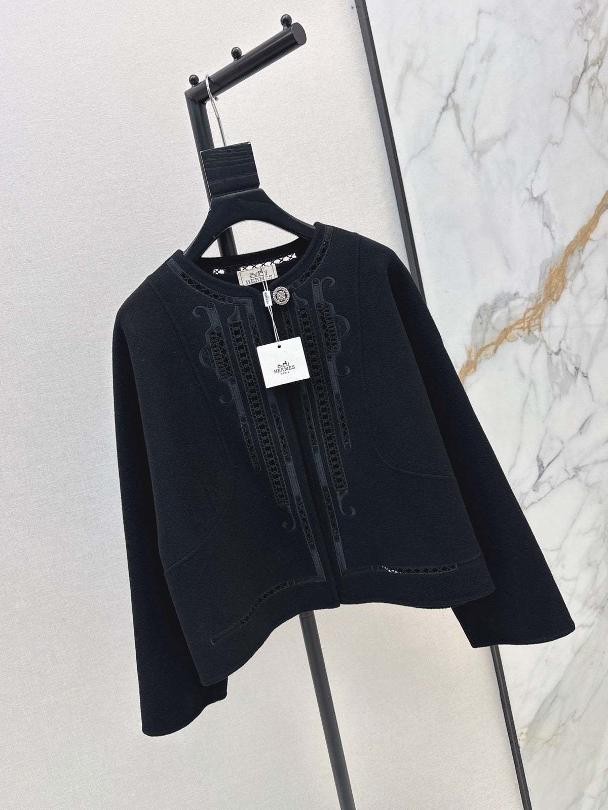 Hermès / 26 Fall-Winter Latest Double-Faced Wool Coat