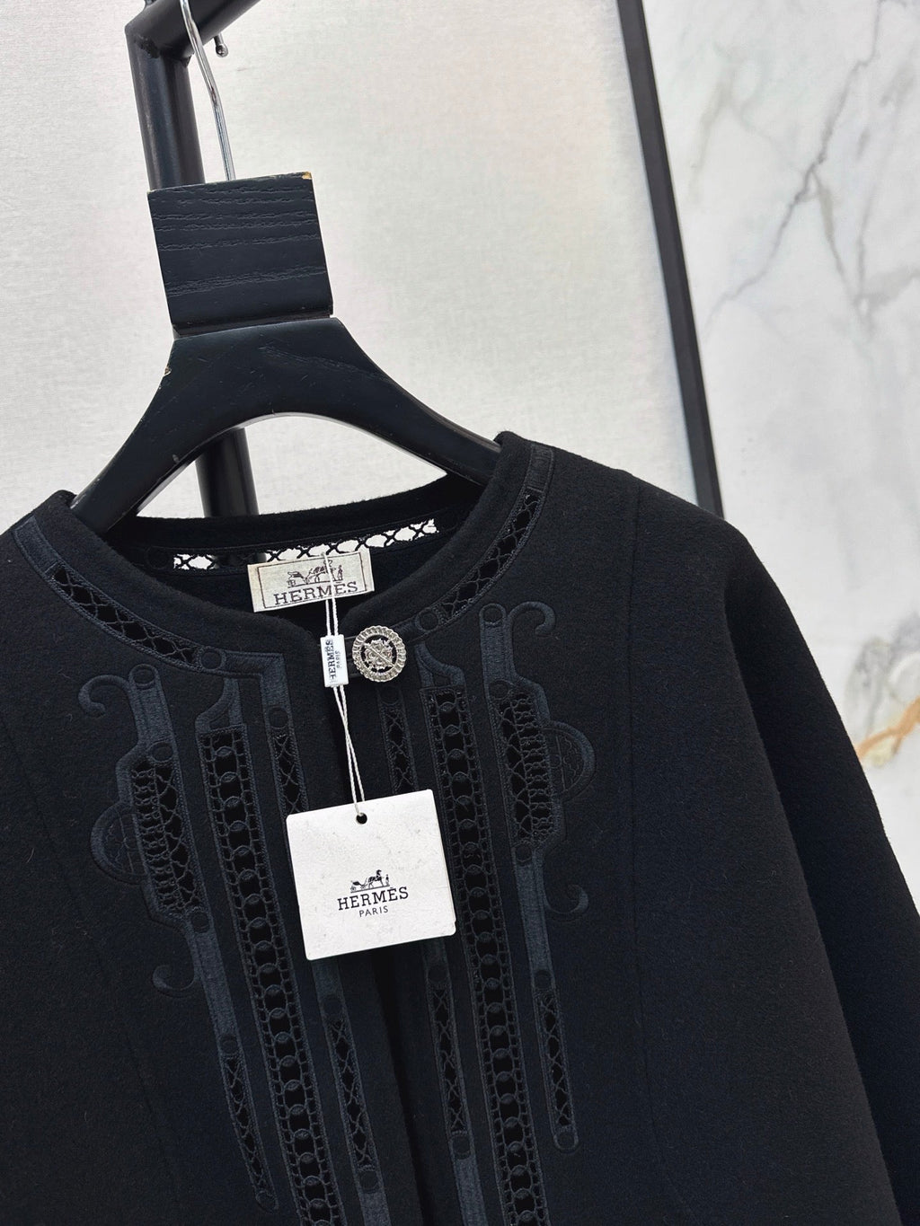 Hermès / 26 Fall-Winter Latest Double-Faced Wool Coat