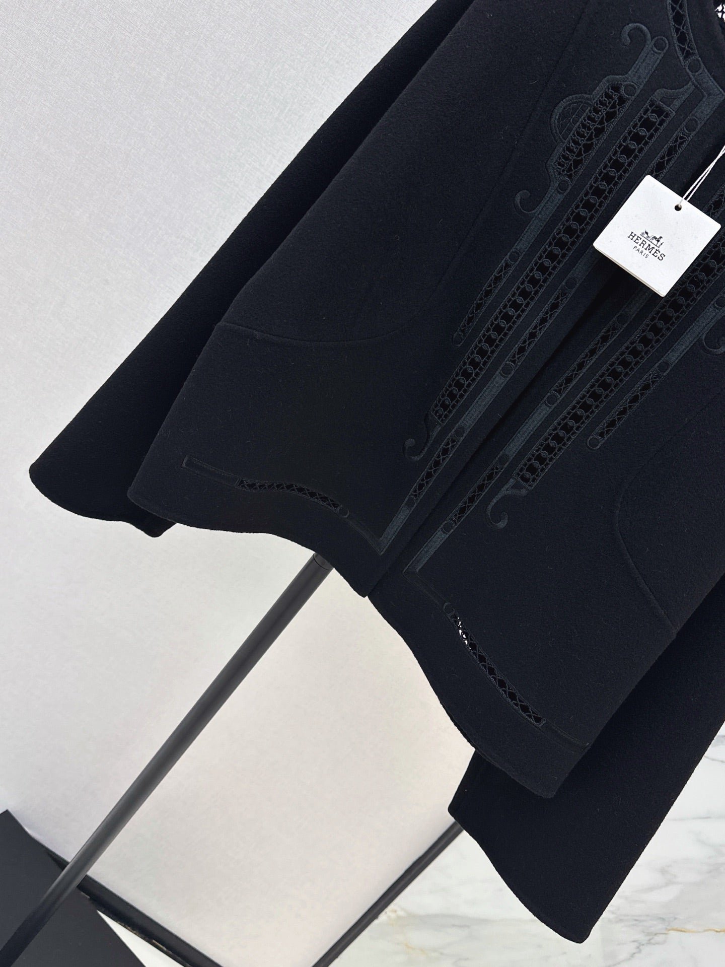 Hermès / 26 Fall-Winter Latest Double-Faced Wool Coat