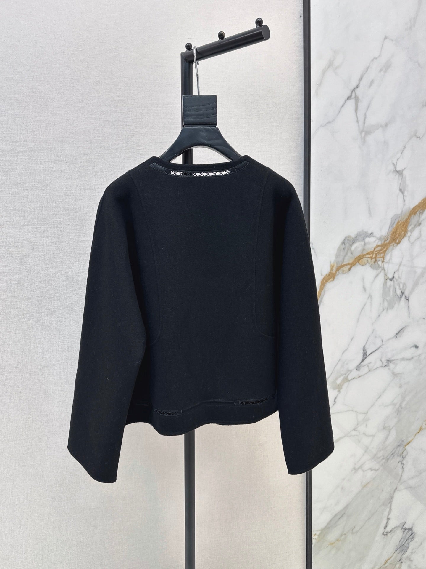 Hermès / 26 Fall-Winter Latest Double-Faced Wool Coat