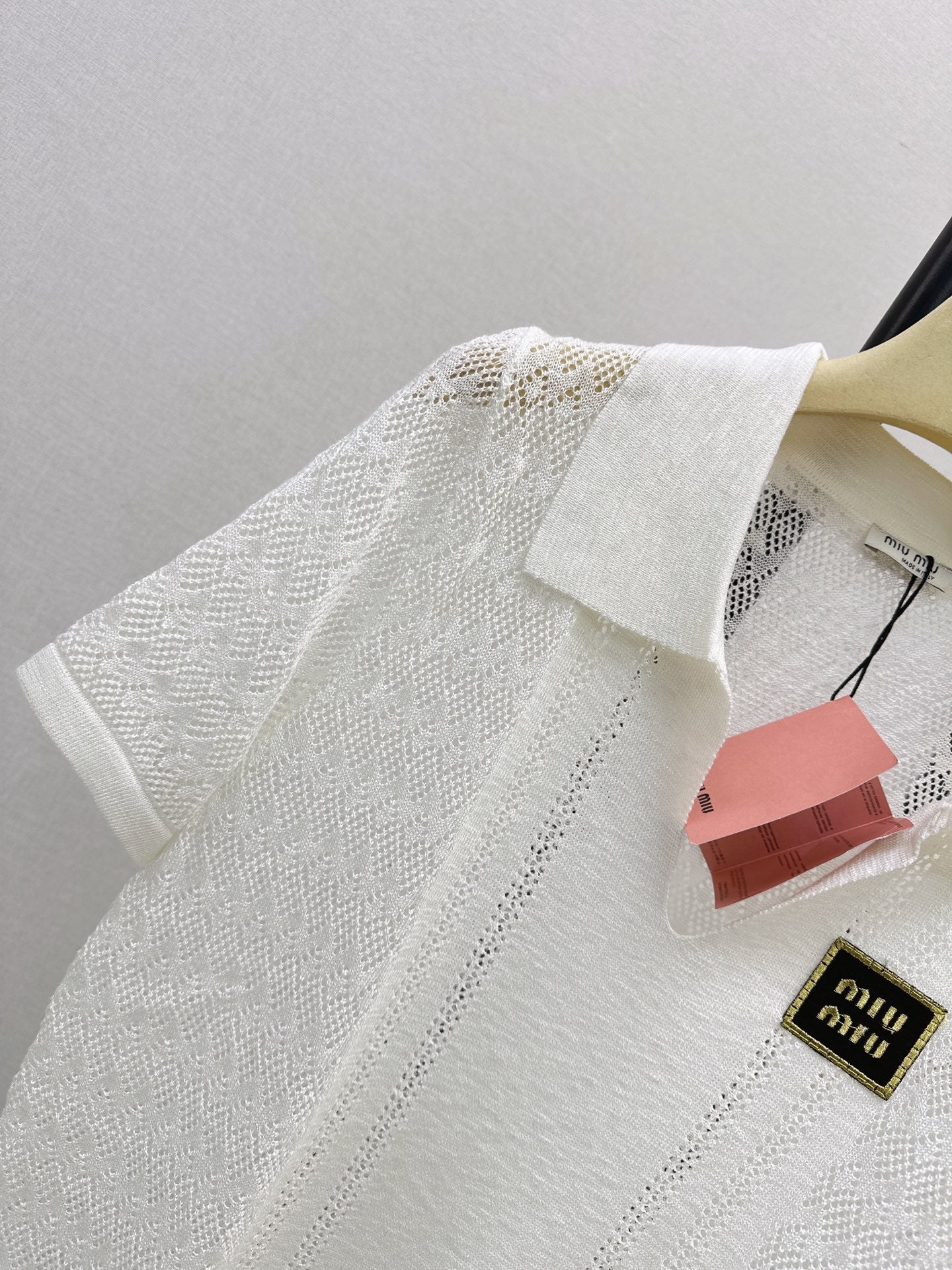 MiuMiu/26 Early Autumn Latest Knit Short Sleeve