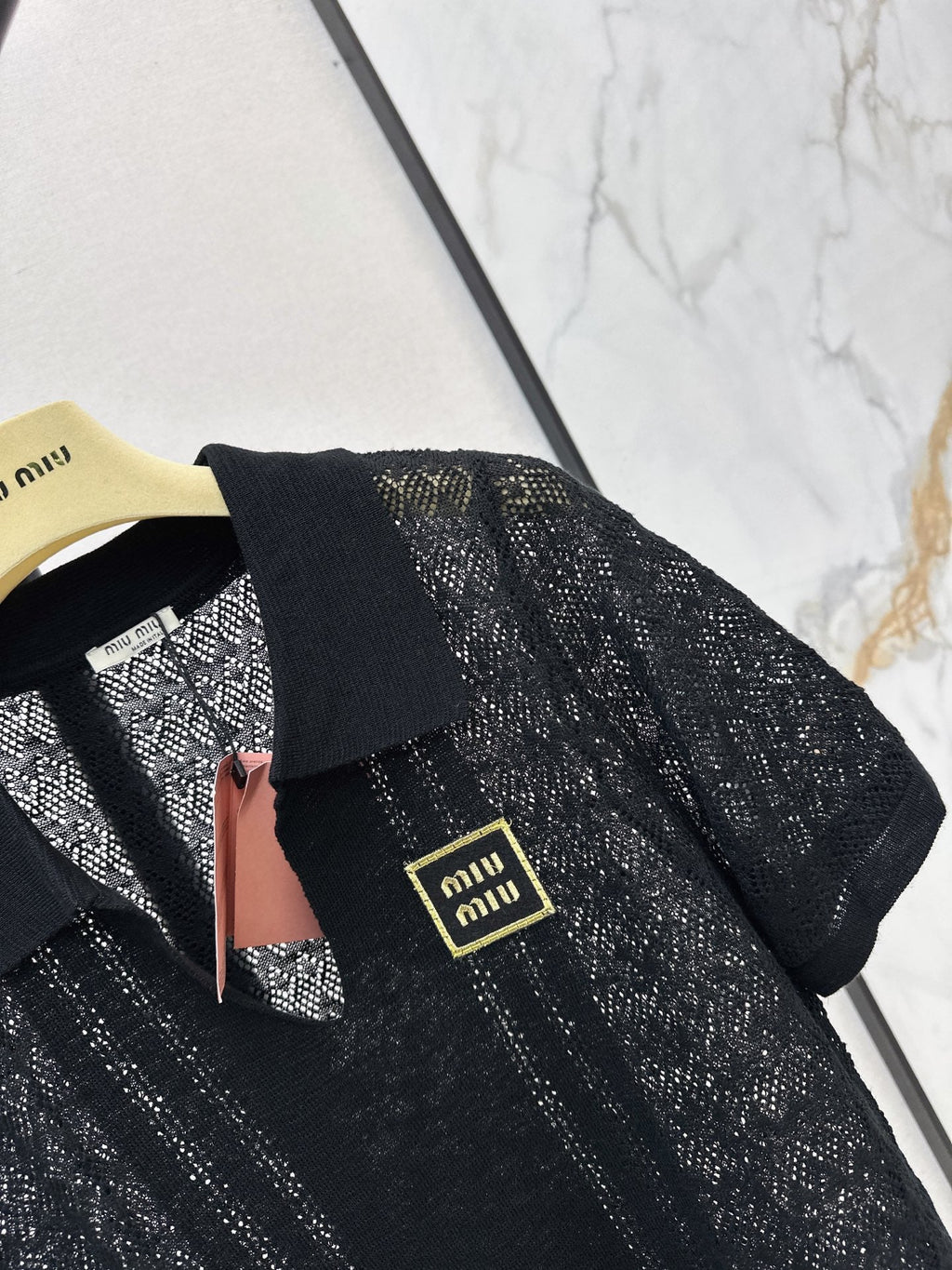 MiuMiu/26 Early Autumn Latest Knit Short Sleeve