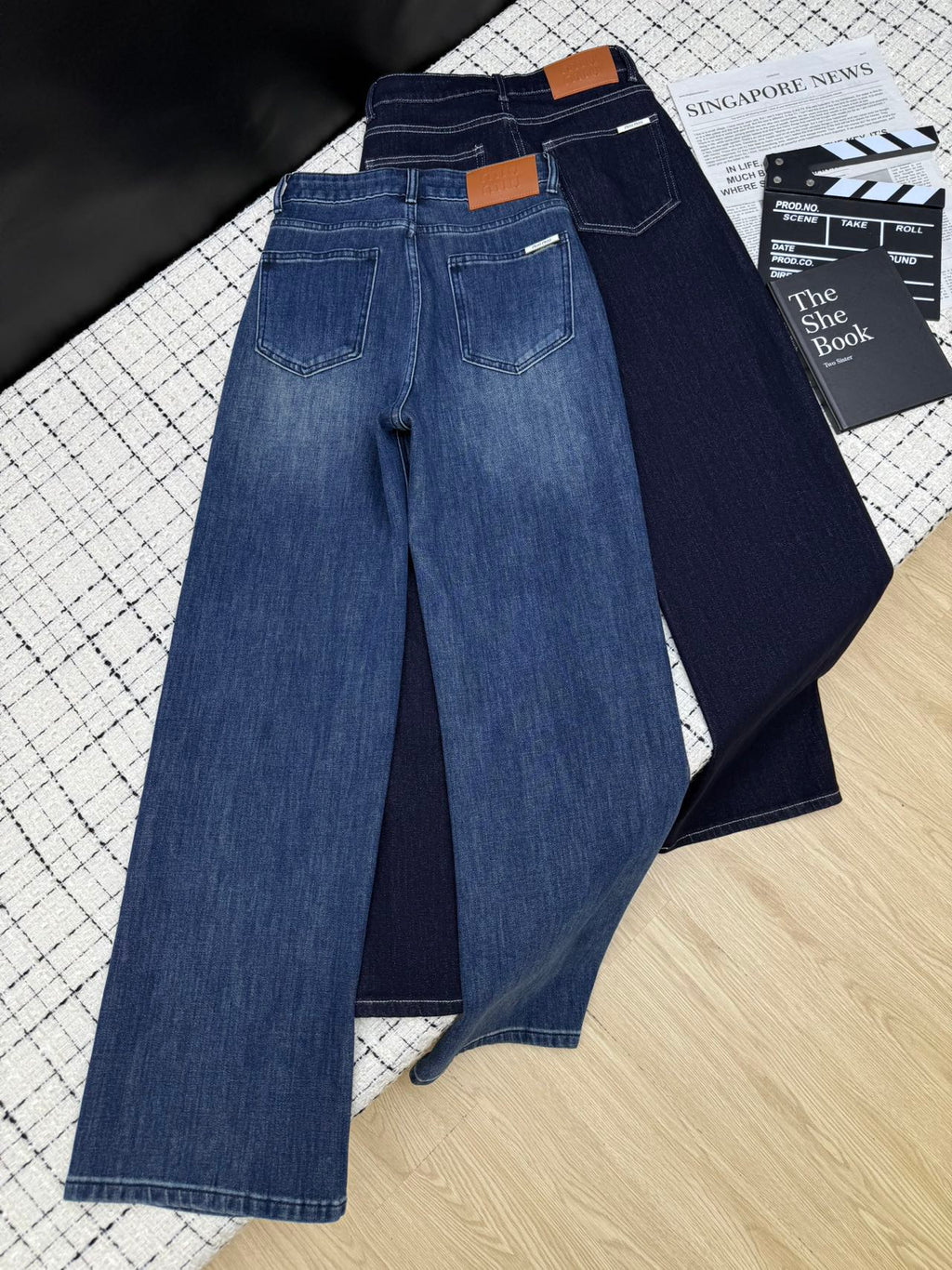 MiuMiu/26New Loose Straight-Leg Jeans