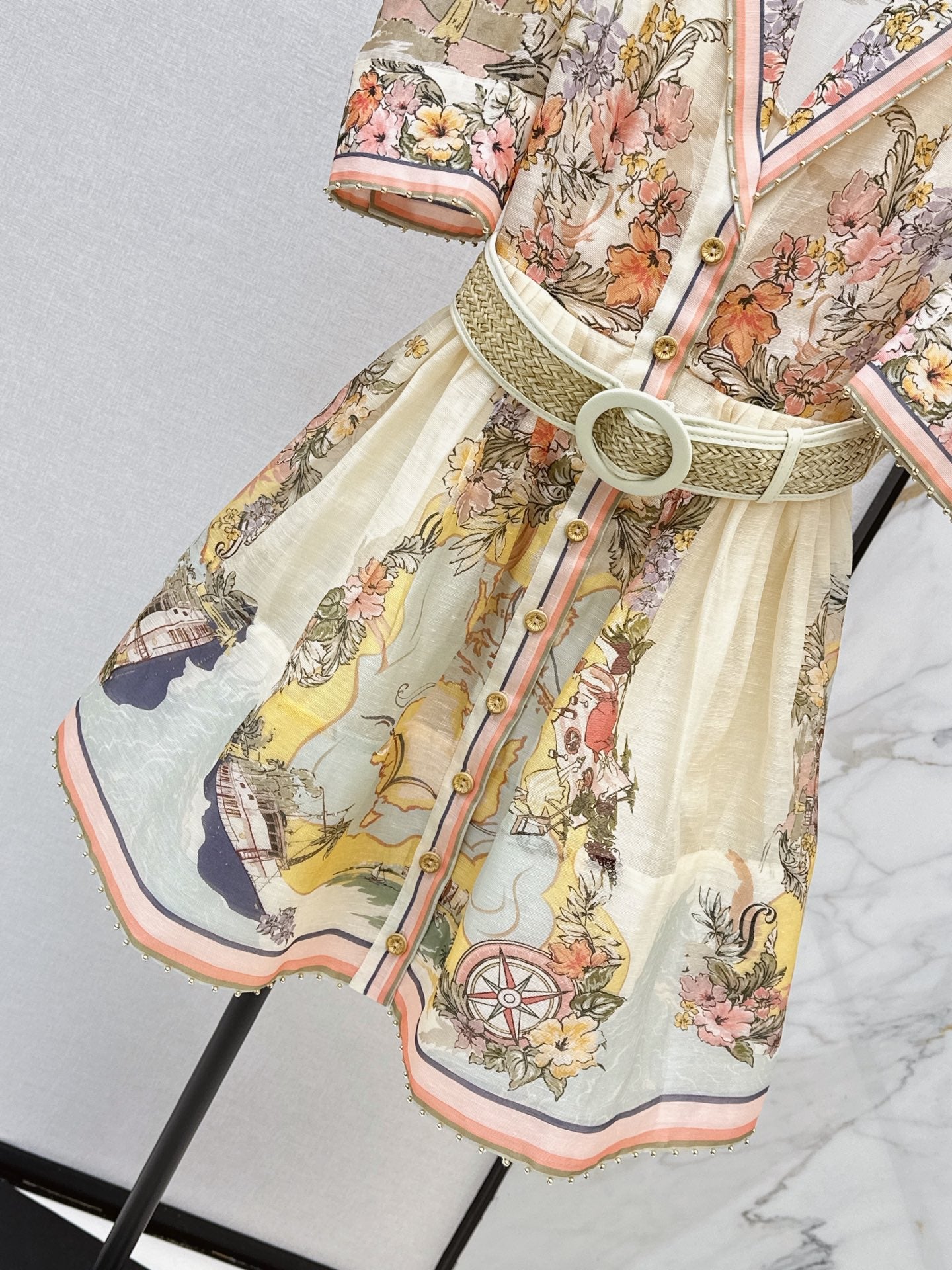 Zimmermann/26Latest Early Autumn Printed Dress