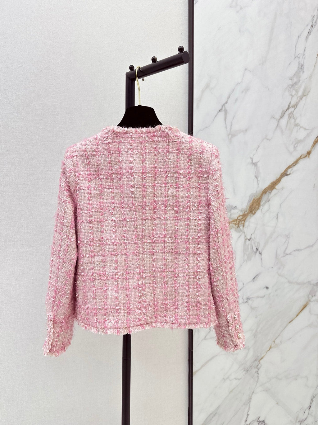 Chanel/26Latest Autumn/Winter Cropped Woven Jacket