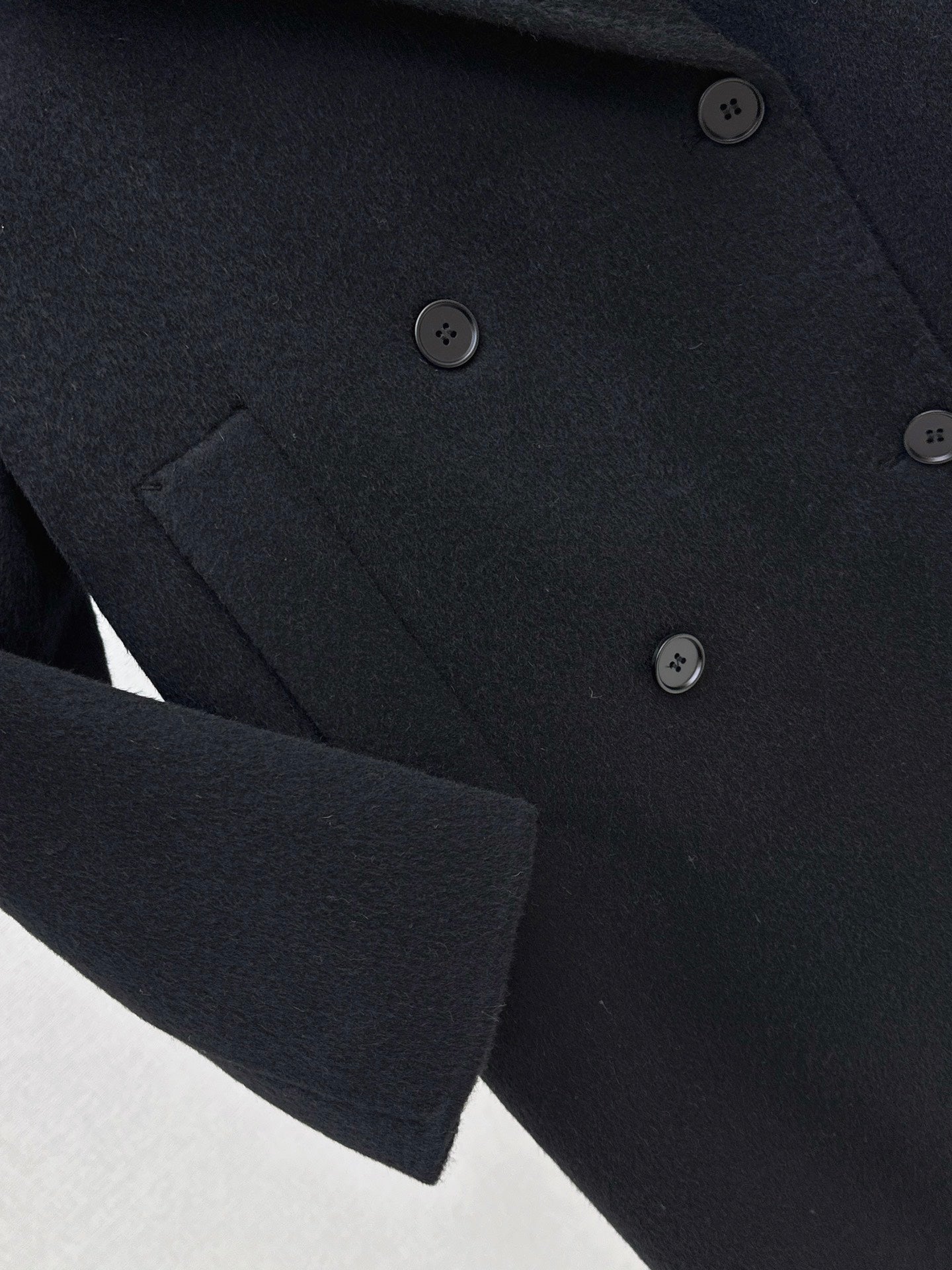 Max Mara/26Latest Minimalist Double-Faced Wool Coat for Autumn/Winter