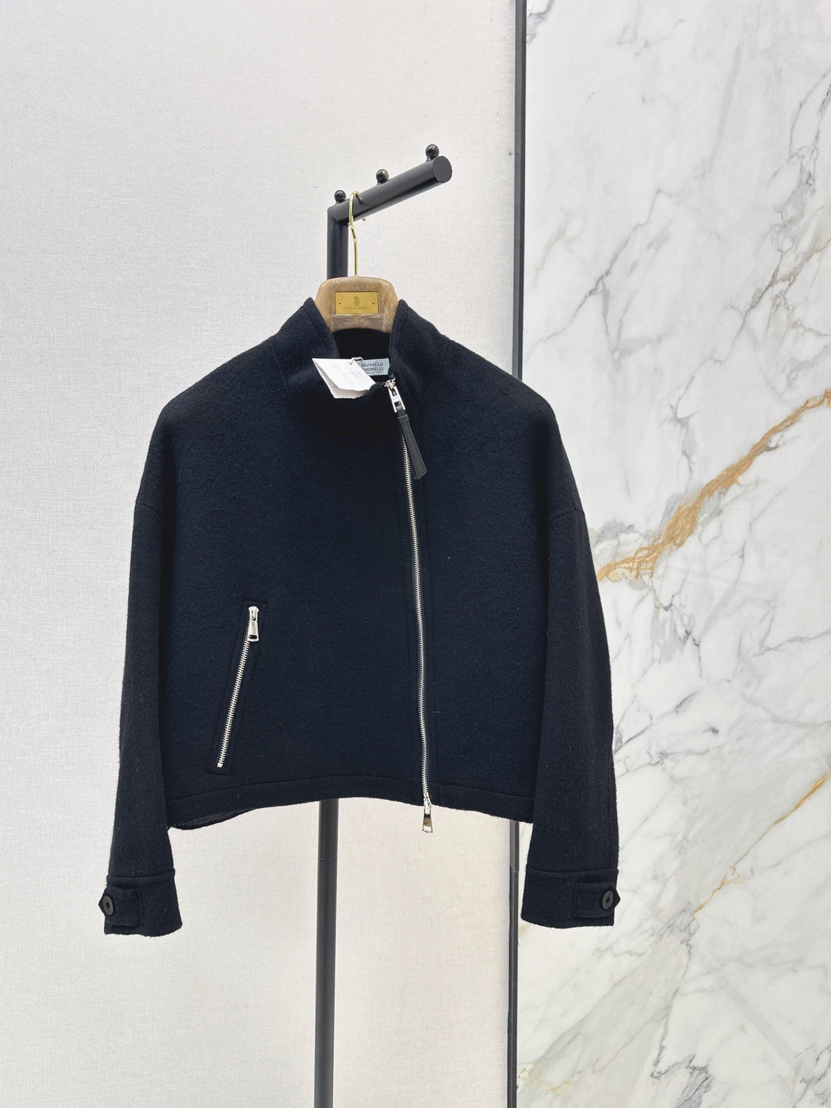 Brunello Cucinelli/26Latest Autumn/Winter Double-Faced Wool Coat