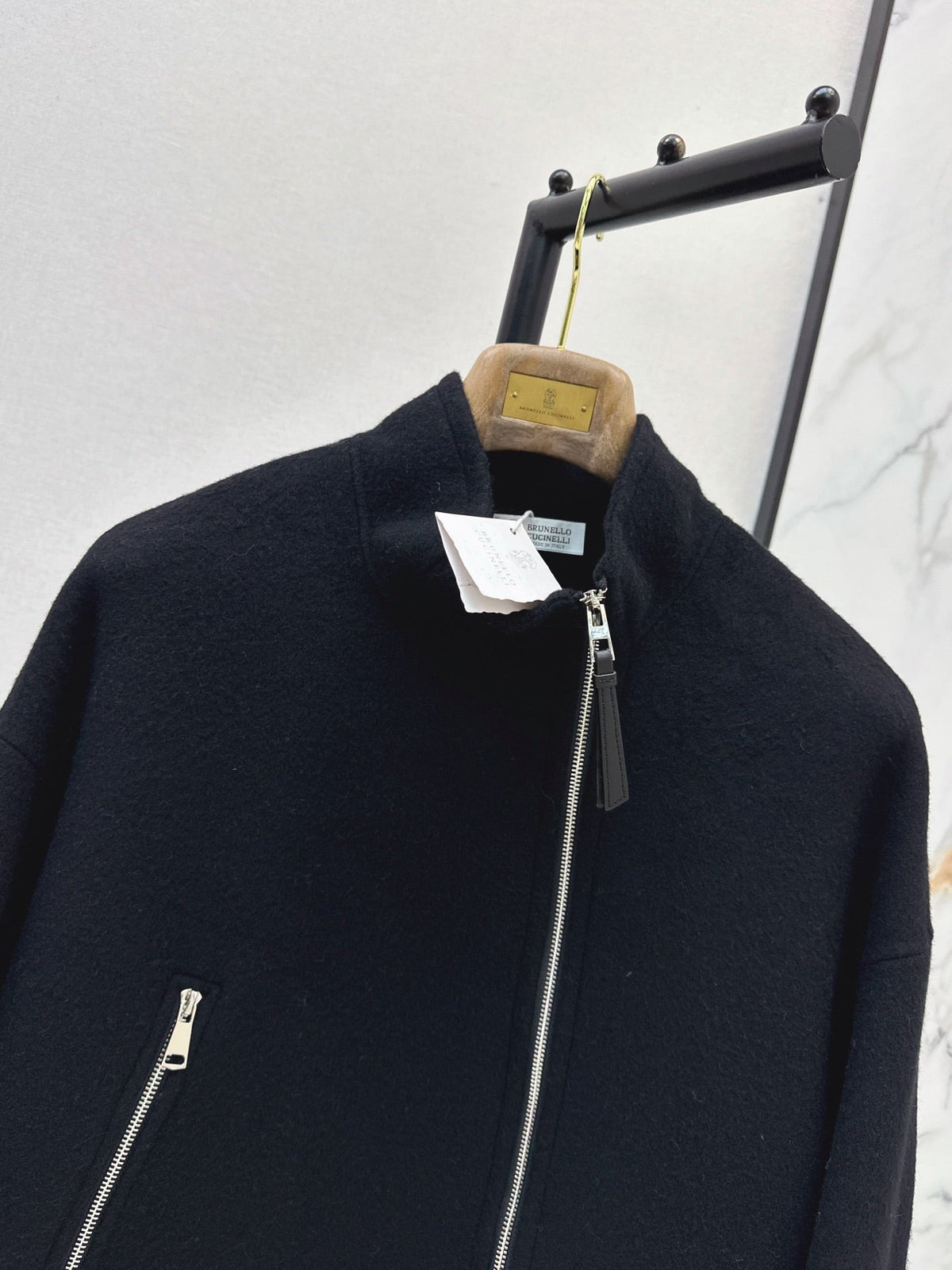 Brunello Cucinelli/26Latest Autumn/Winter Double-Faced Wool Coat