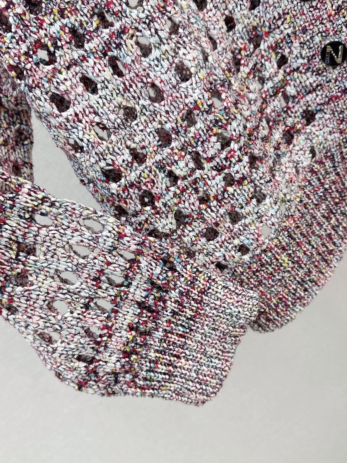 Chanel / 26 Fall-Winter Latest Polka Dot Openwork Cardigan
