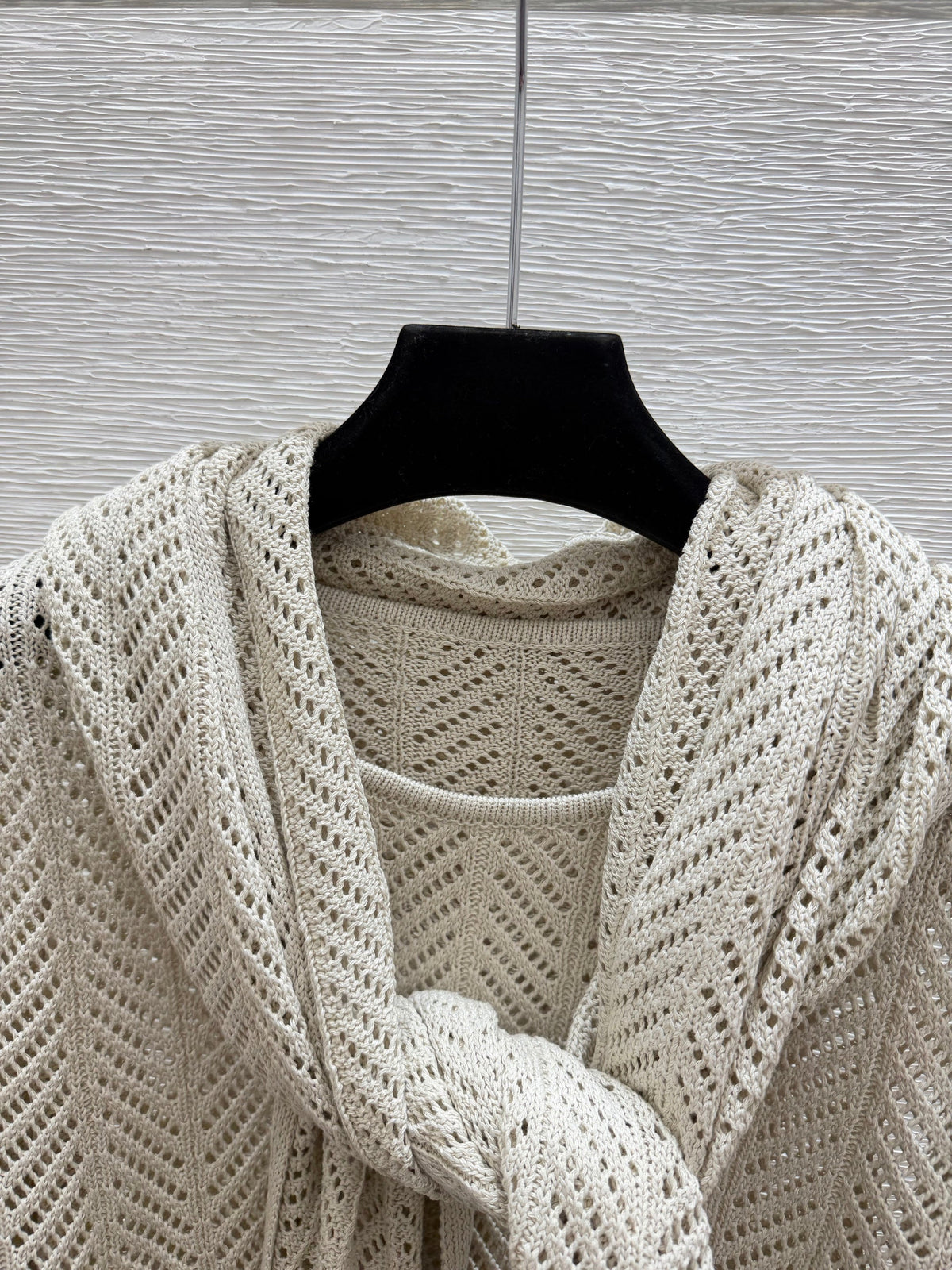Chanel/26 Early Autumn New Solid Color Simple Knit Set
