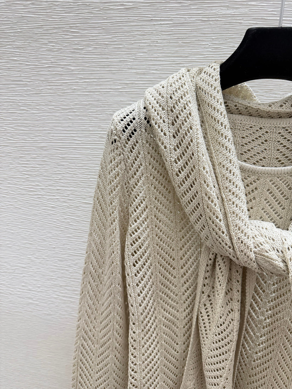Chanel/26 Early Autumn New Solid Color Simple Knit Set
