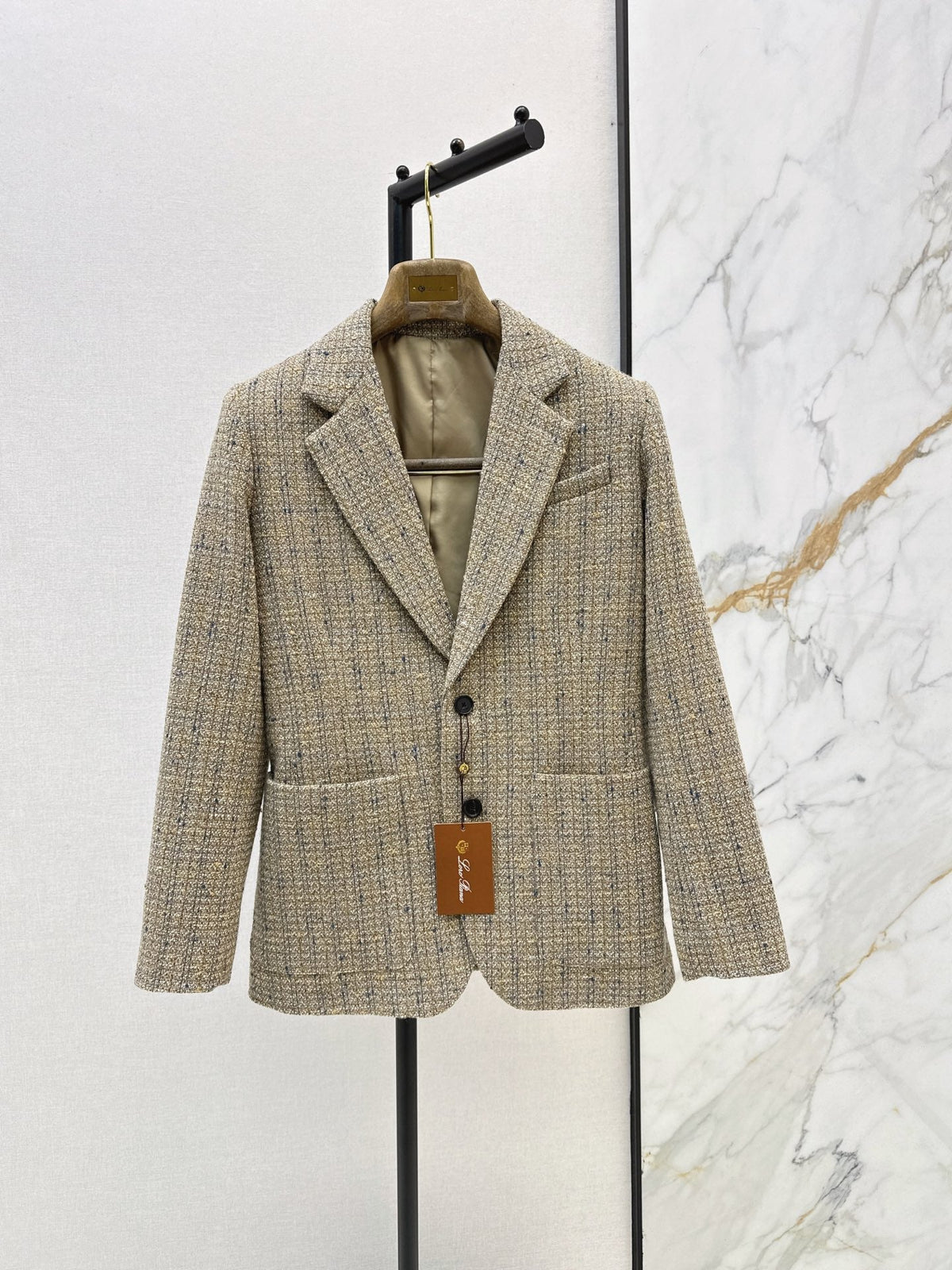 Loro Piana/26 Fall/Winter Latest High-End Tweed Blazer
