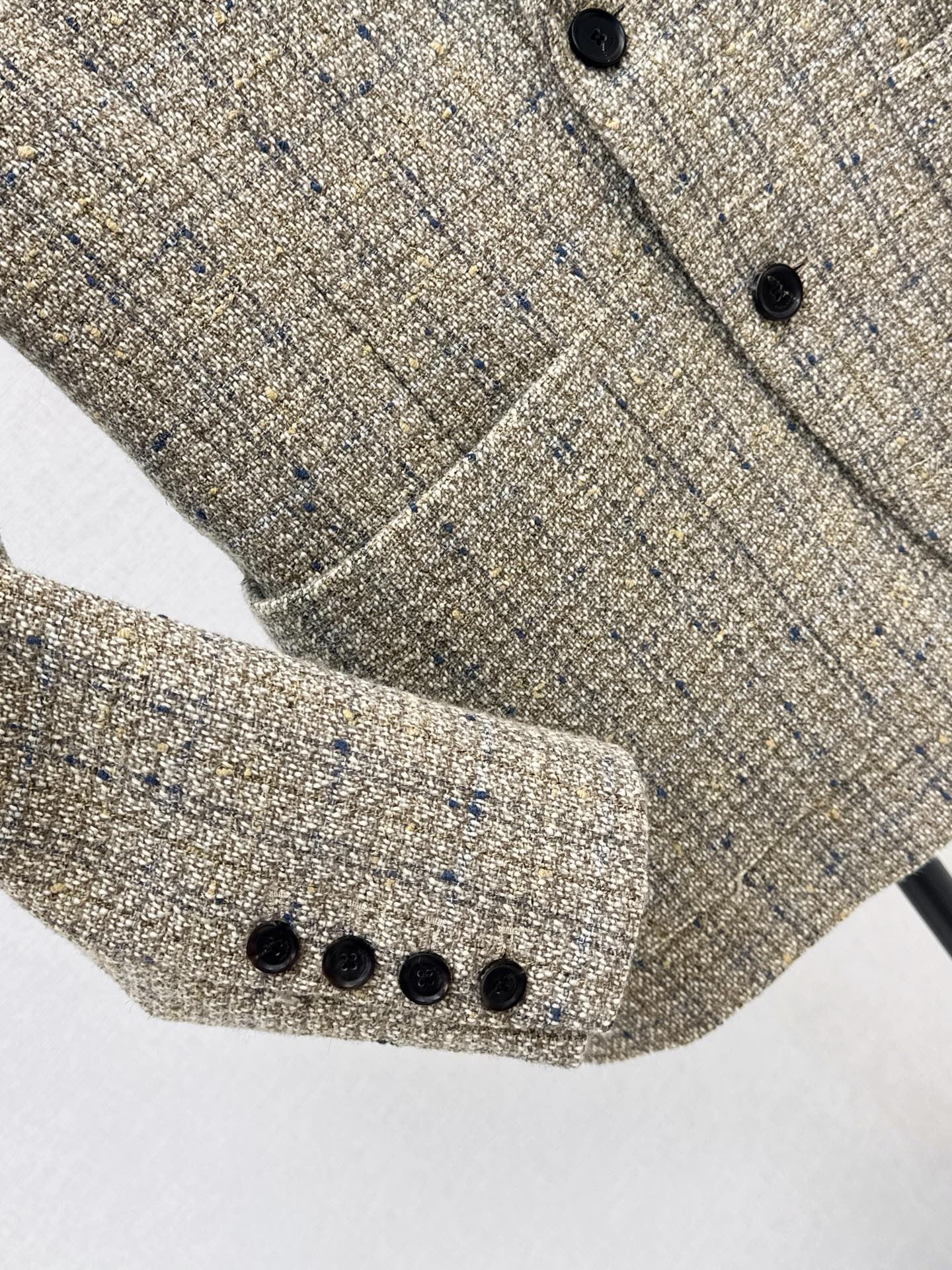Loro Piana/26 Fall/Winter Latest High-End Tweed Blazer