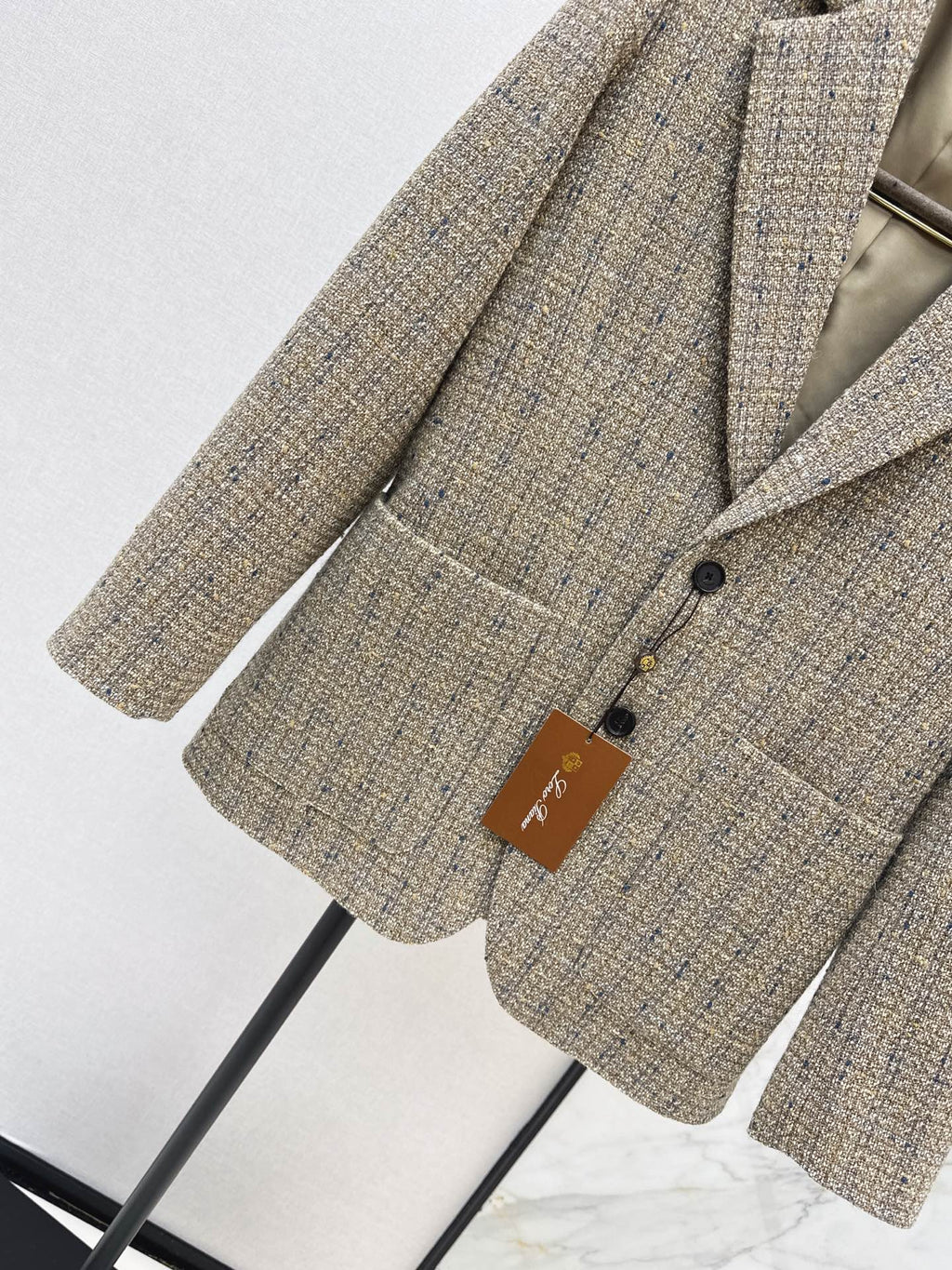 Loro Piana/26 Fall/Winter Latest High-End Tweed Blazer