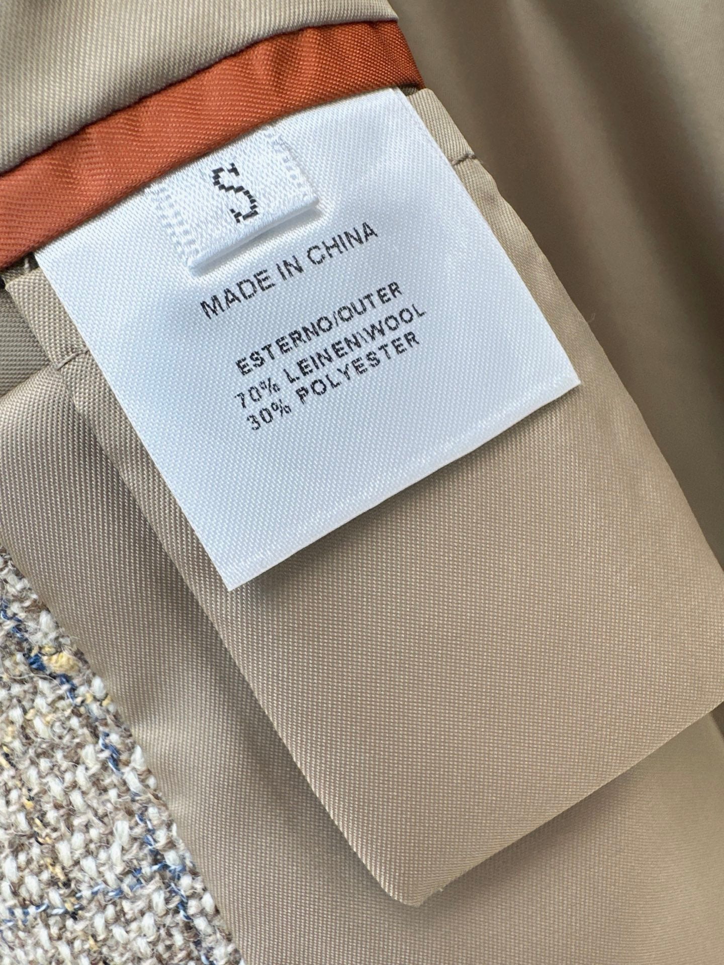 Loro Piana/26 Fall/Winter Latest High-End Tweed Blazer